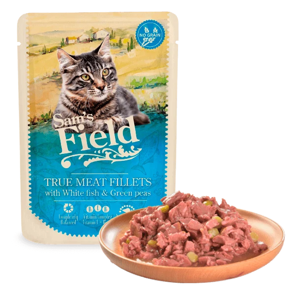Sam's Field Adult Sobre Filetes De Pescado Blanco 85gr