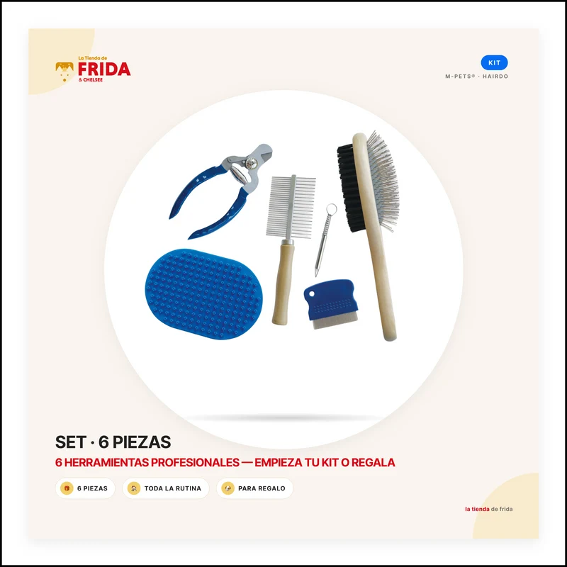 Set de Grooming Completo HAIRDO para Perros | M‑PETS®