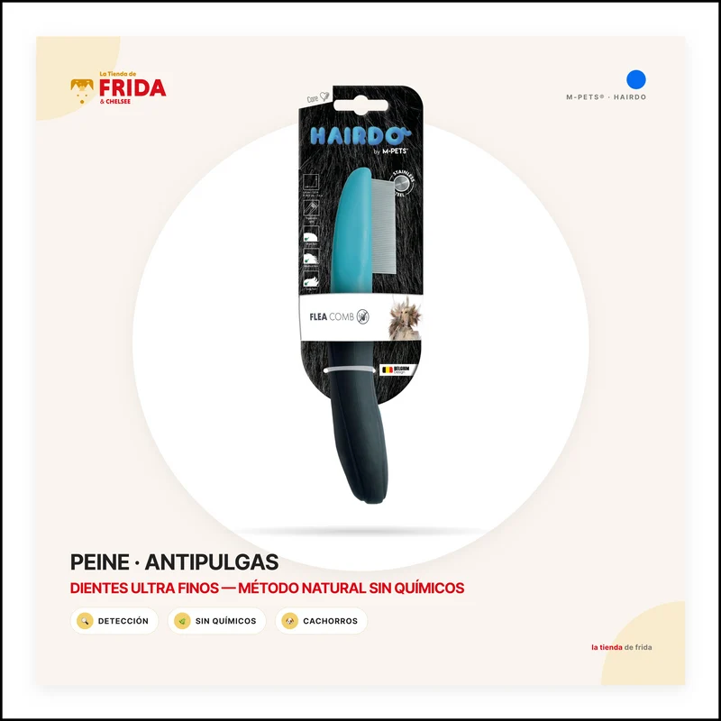 Peine Antipulgas (Flea Comb) HAIRDO para Perros | M‑PETS®
