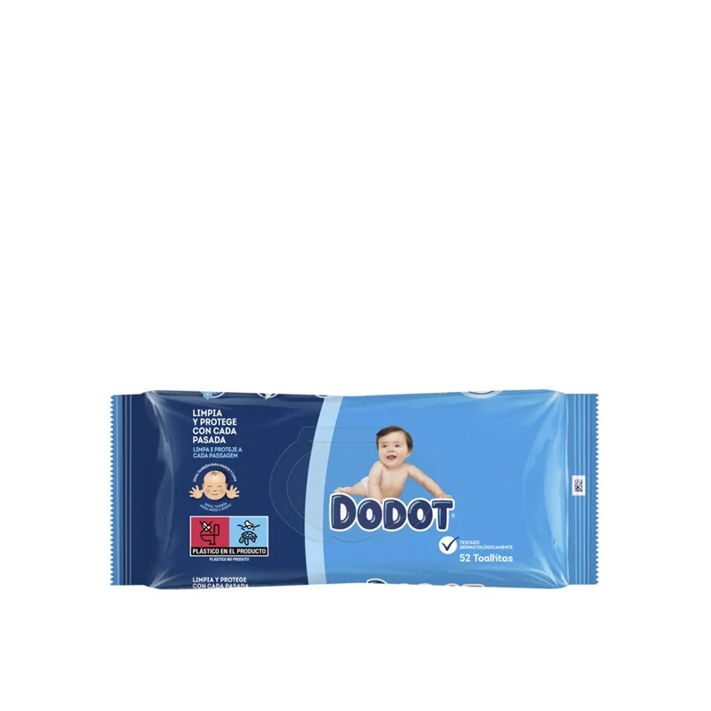 Dodot Azul Toalhitas 52 un