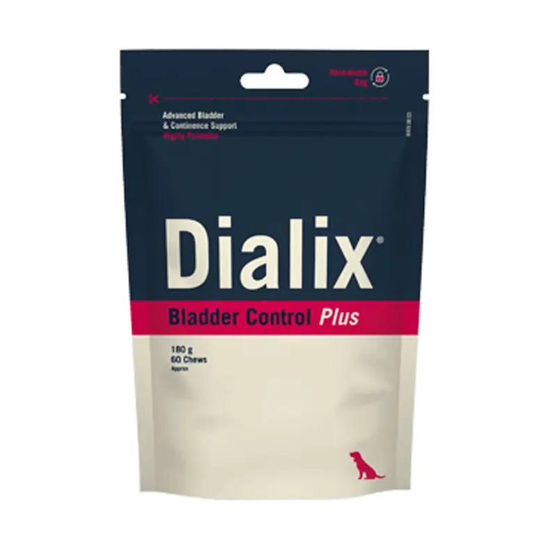 Vetnova Dialix Controlo da Bexiga Plus 60 Pastilhas