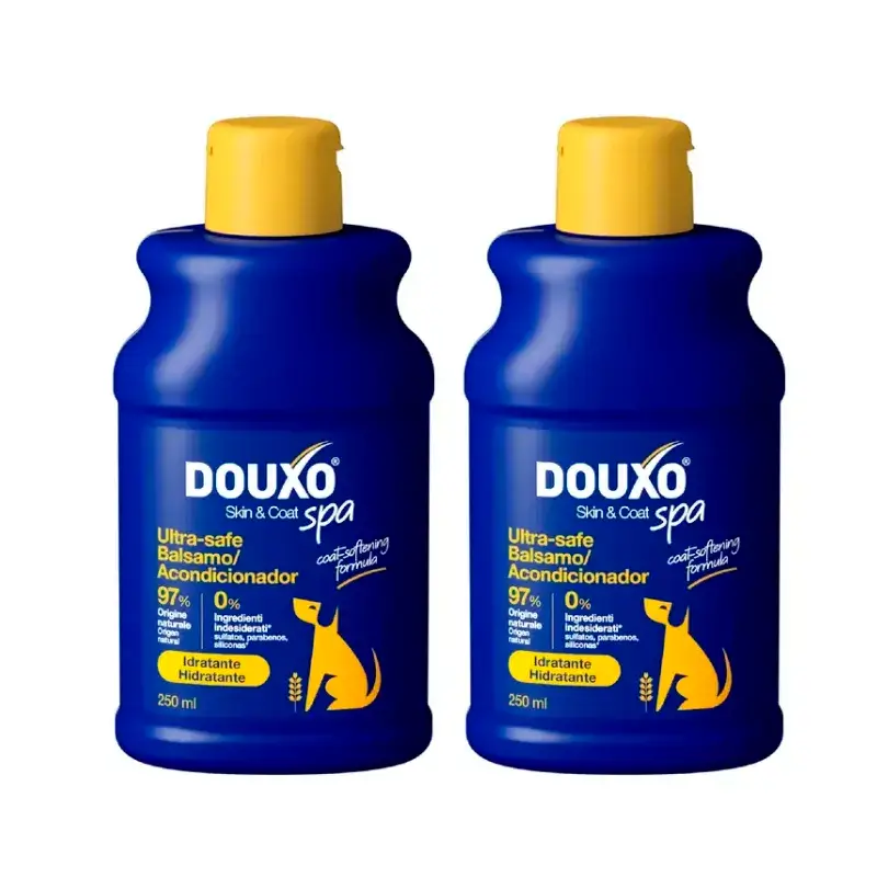 Douxo Skin & Coat Spa Acondicionador De Avena Para Perros, Pack 2 x 250 ml