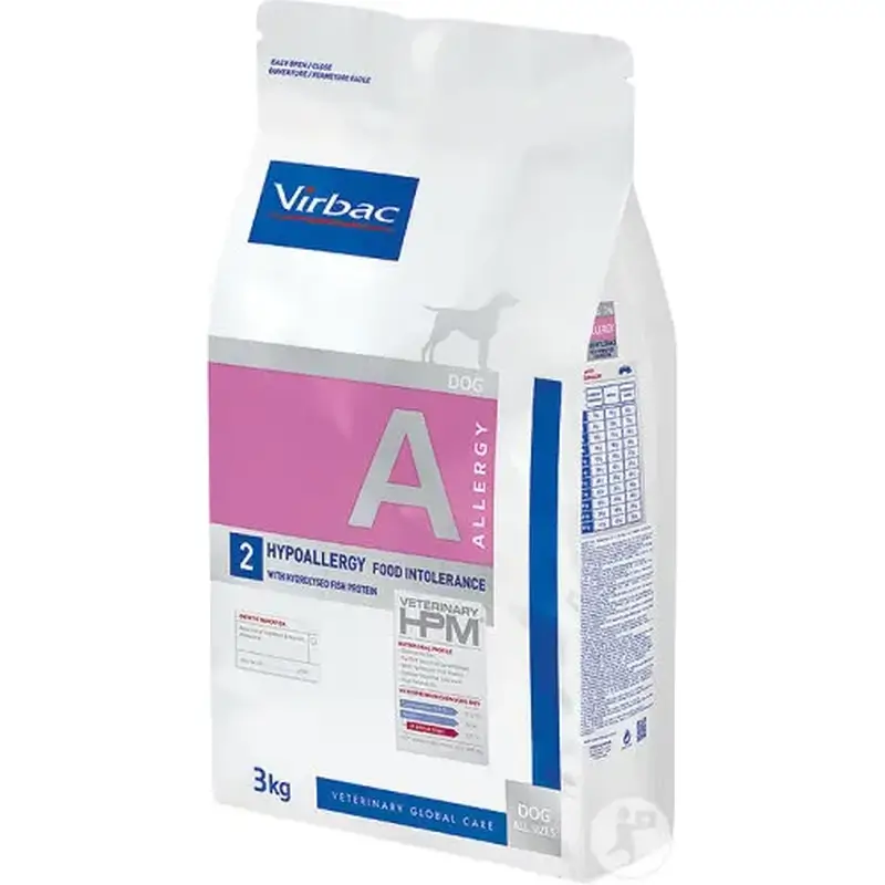 Virbac Hpm Canine A2 Alergia Hipoalergénico 3Kg