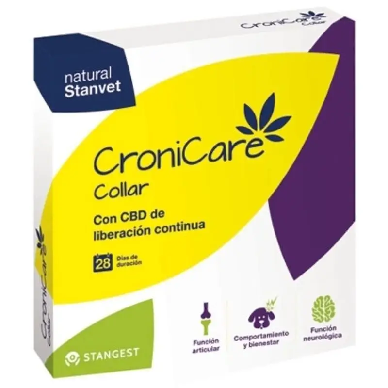 Coleira Stangest Cronicare com CBD