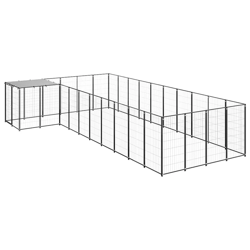 Perrera Negra 13,31 M² Acero
