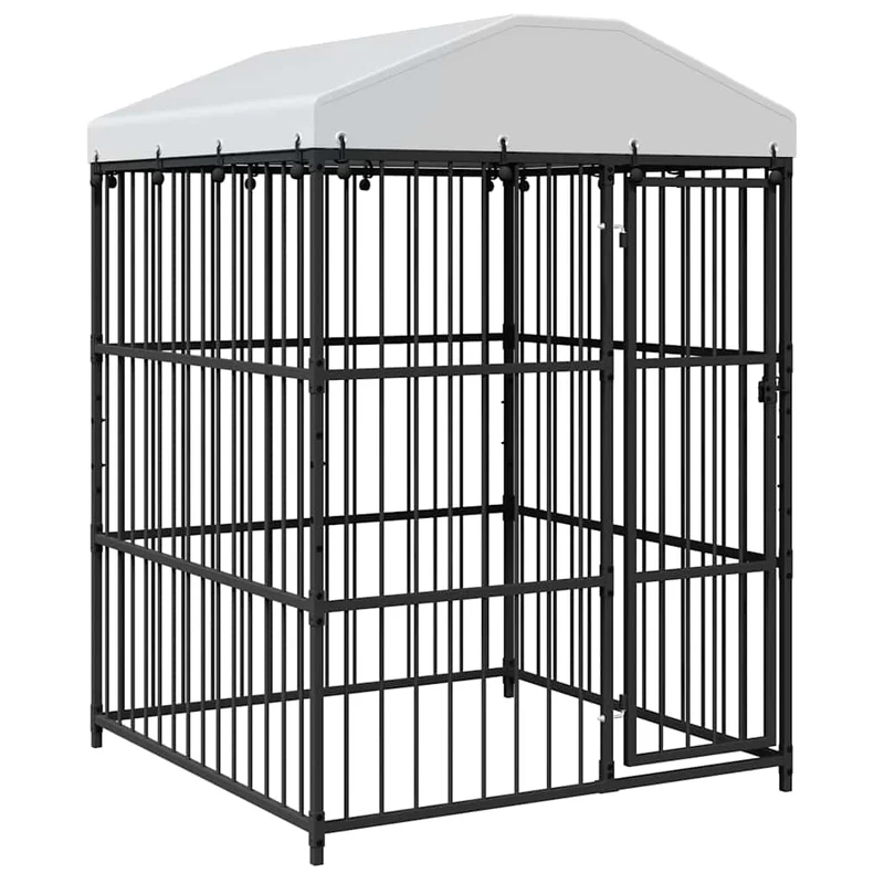 Perrera De Exterior Con Techo 150x150x210 Cm