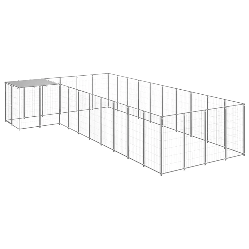 Perrera Plateada 13,31 M² Acero