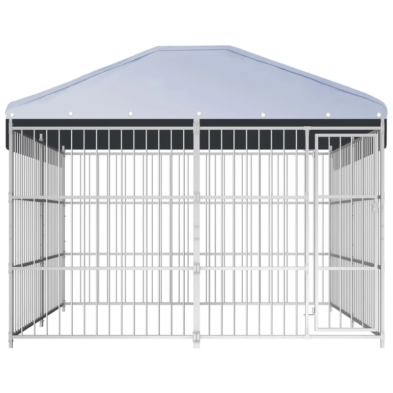Perrera De Exterior Con Techo 300x300 Cm