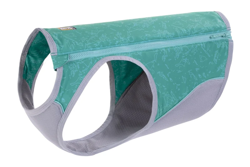 Swamp Cooler Zip® Chaleco de Enfriamiento en Verde Aqua (Aurora Teal) de Ruffwear®