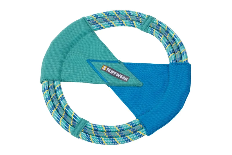 Disco para perros Verde Aqua (Aurora Teal) - Pacific Ring Toy- de Ruffwear®