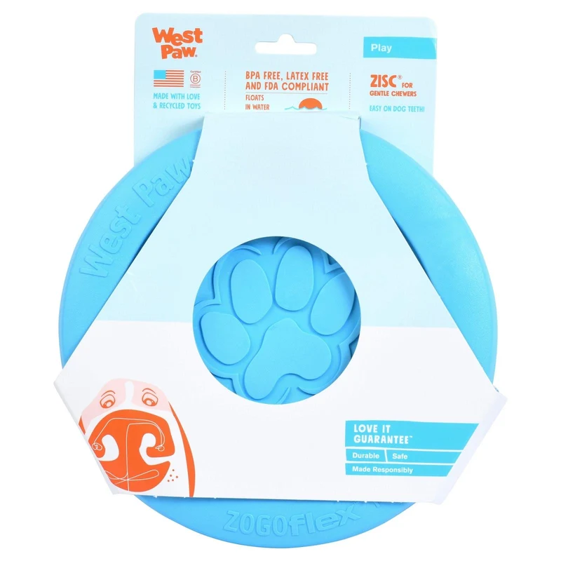 ZISC Disco de West Paw® color Azul - Frisbee para Perros