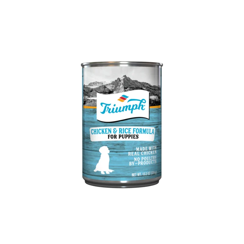 Triumph Puppy Chicken & Rice Lata 374 Gr