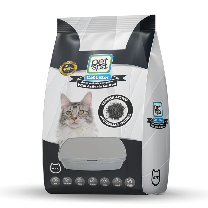 Arena Pet Spa Carbón Activo 4.7 Kg