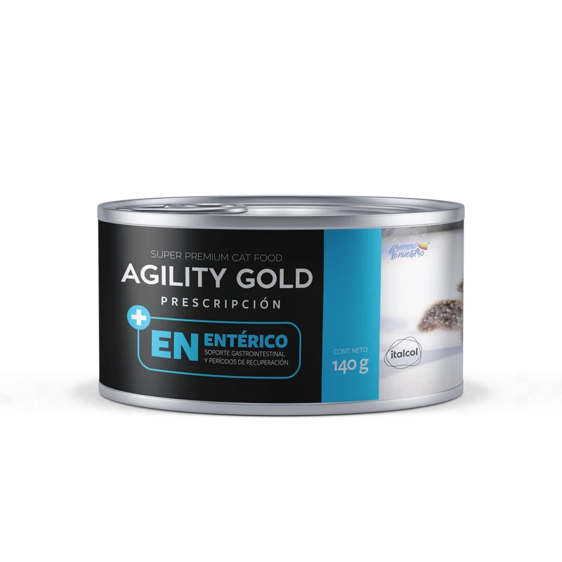 Agility enterico gatos x 140 grs