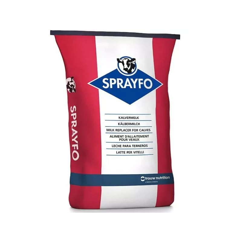 Sprayfo Rojo, Leche para Terneros