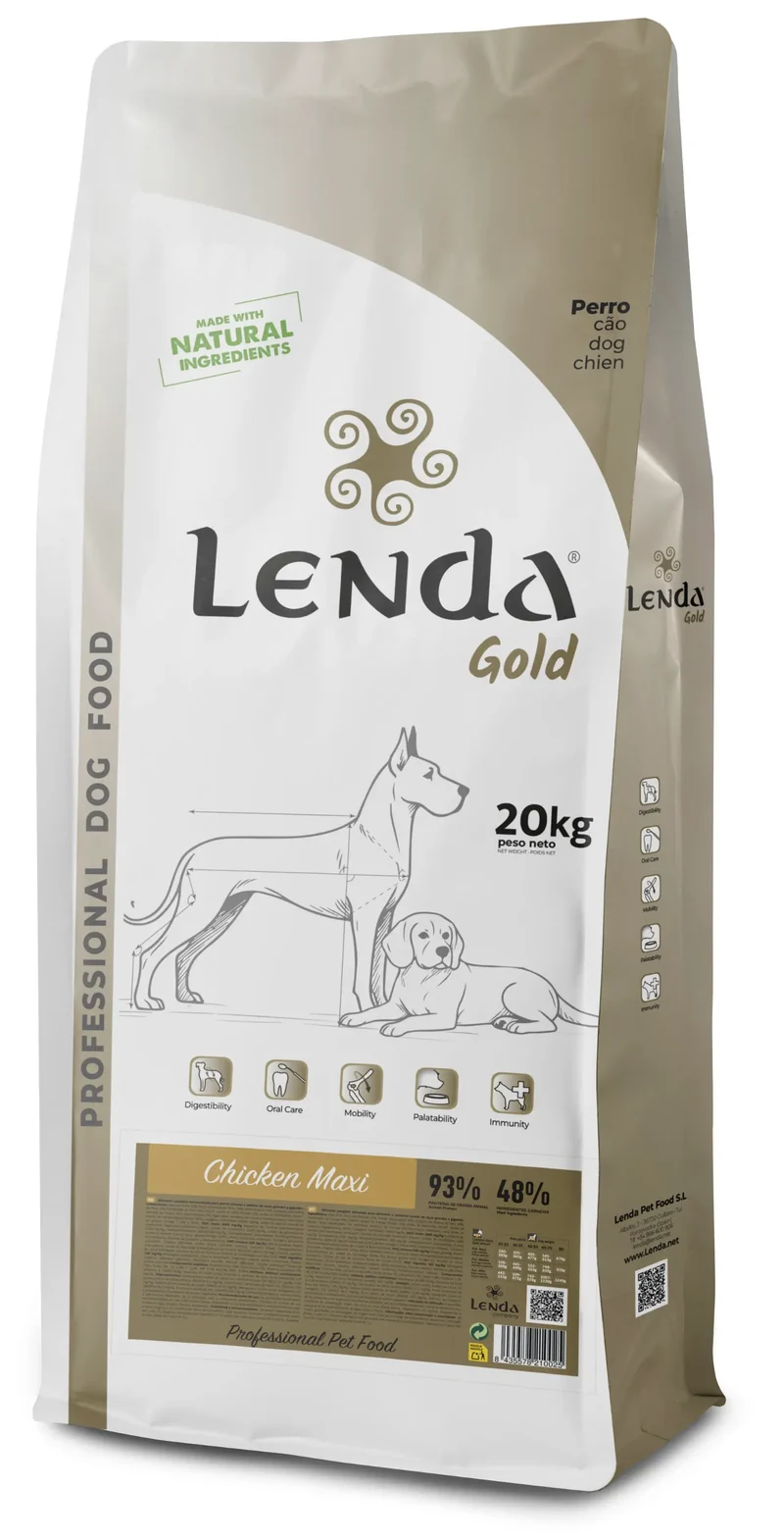 Lenda Professional Gold Frango Maxi 20Kg
