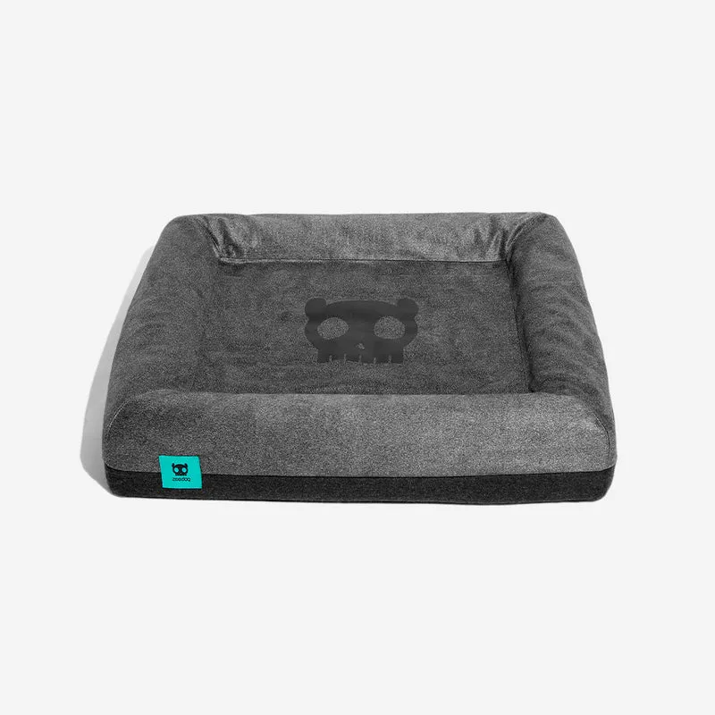 Cama Ortopédica Zee.Bed Skull para Perros – Gris | Zee.Dog