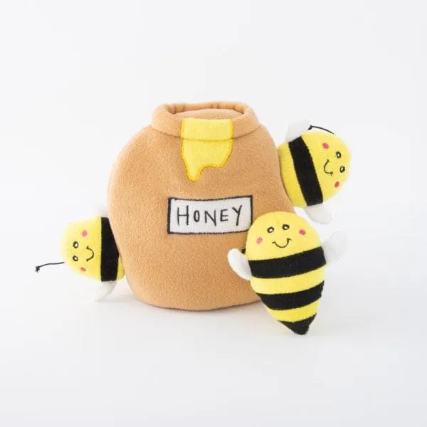 Abejitas en Miel de Peluche para Perros Zippy Burrow - Honey Pot