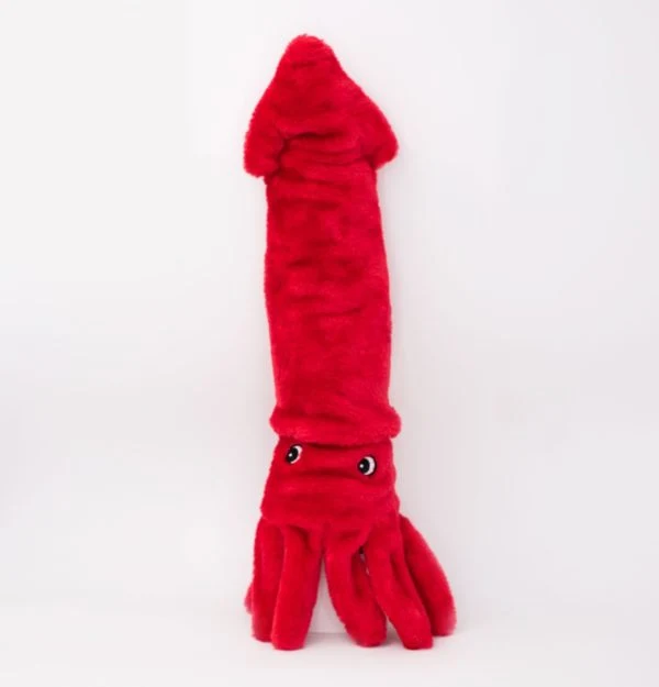 Calamar de Peluche con Sonido al Agitar - Jigglerz Squid