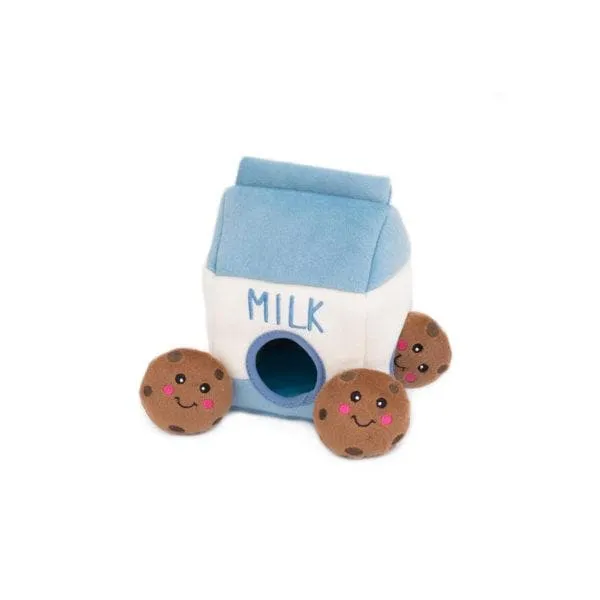 Galletas con Leche de Peluche para Perros Zippy Burrow - Milk and Cookies