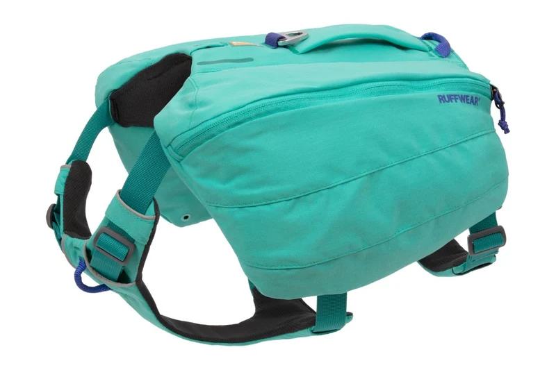 Mochila/Alforja para Perros Front Range Day Pack en Verde Aqua (Aurora Teal) de Ruffwear