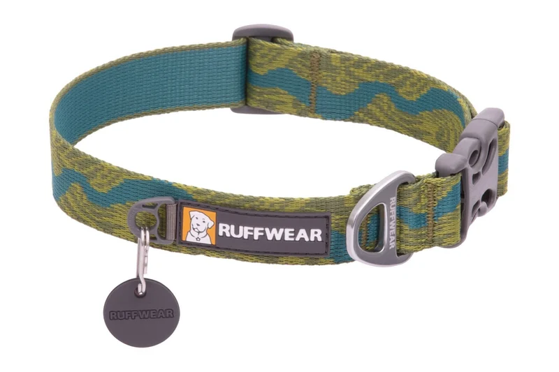 Collar Flat Out en Diseños de Naturaleza New River - Ruffwear Mexico