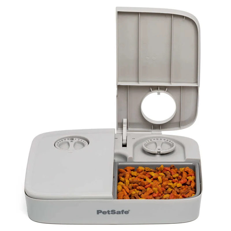 Automatic 2 Meal Pet Feeder - Alimentador Automático para Perros