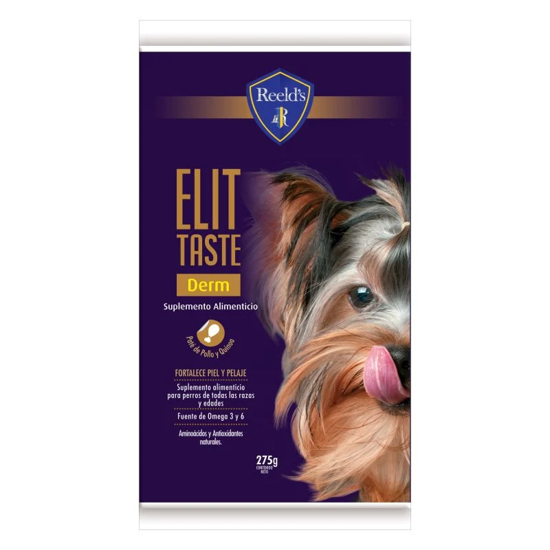 Elit Taste Derm en presentación pouch (alimento húmedo para salud dermatológica)