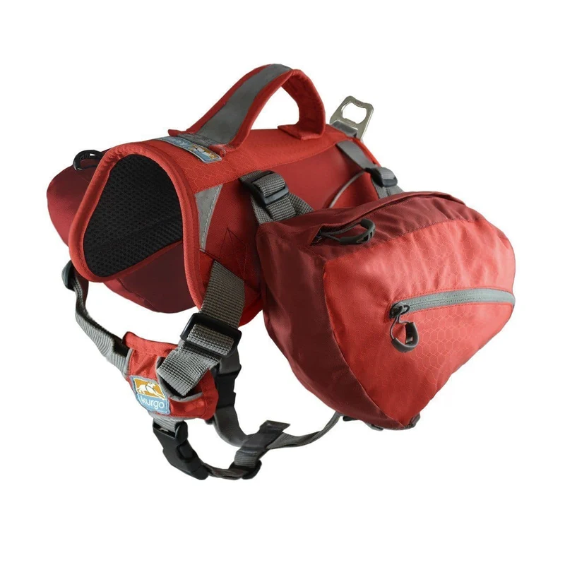 Mochila/Alforja Para Perros Baxter Pack Roja de Kurgo®