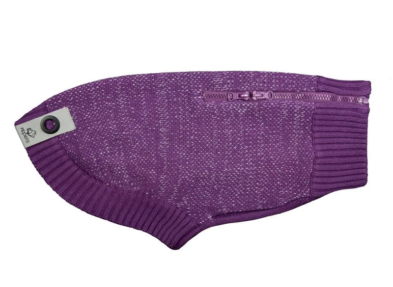 Suéter Super Reflejante para Perros en Morado