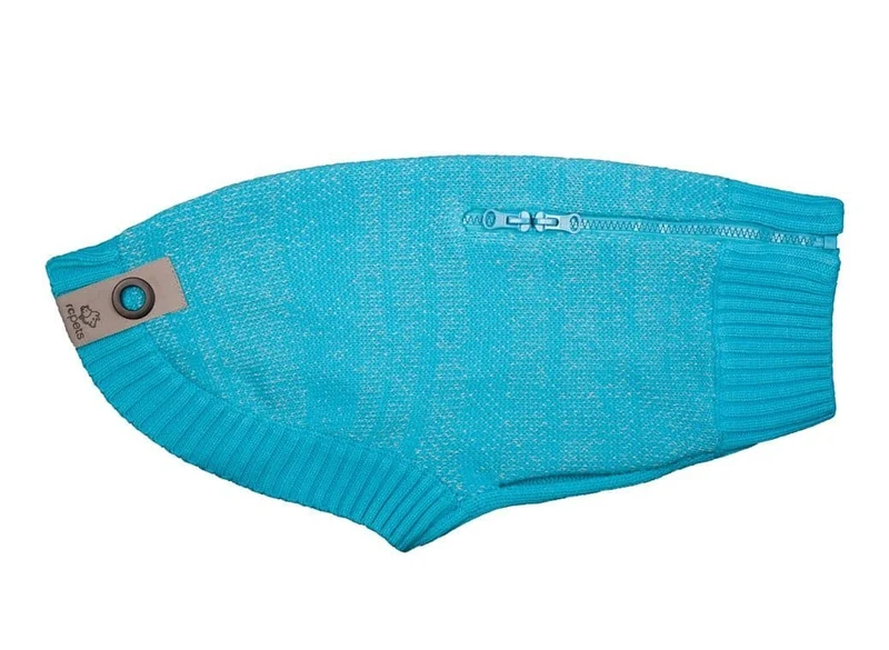 Suéter Super Reflejante para Perros en Azul