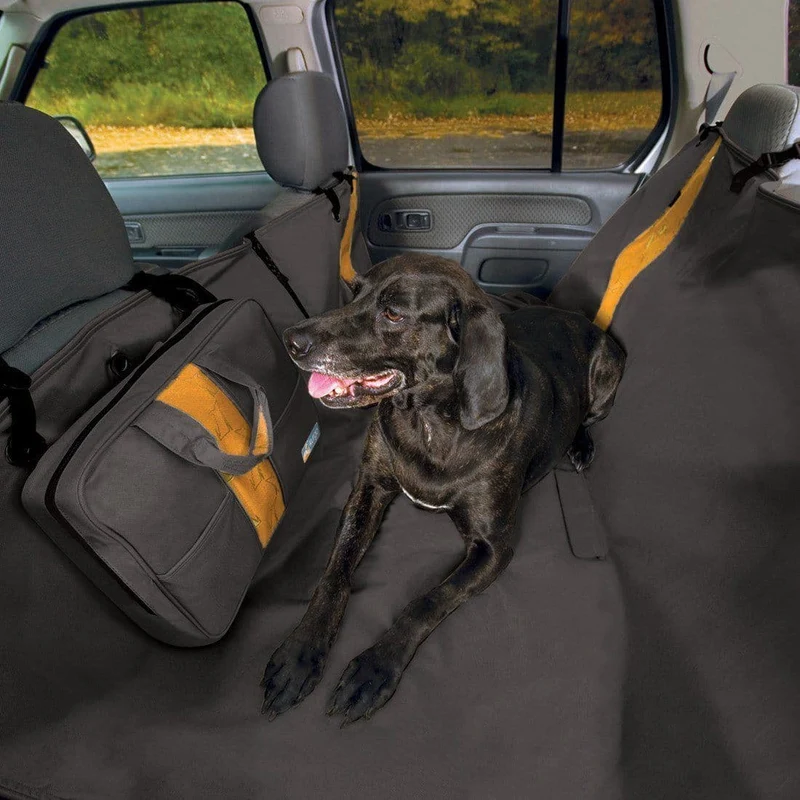 Wander Hammock Hampton Black - Hamaca Cubre Asientos para Perros de Kurgo®