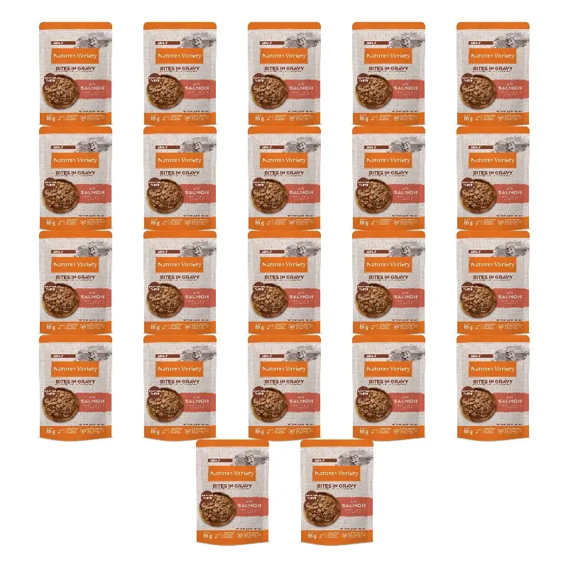 Nature'S Variety Comida Húmida para Gatos, com Salmão, Multipack, 22 x 85 g