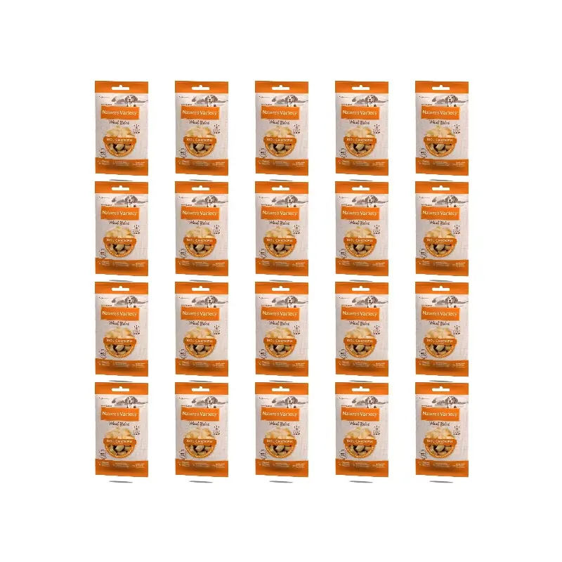 Nature'S Variety Toppers Liofilizados para Cães, com Frango, Natural, 20 x 20 g