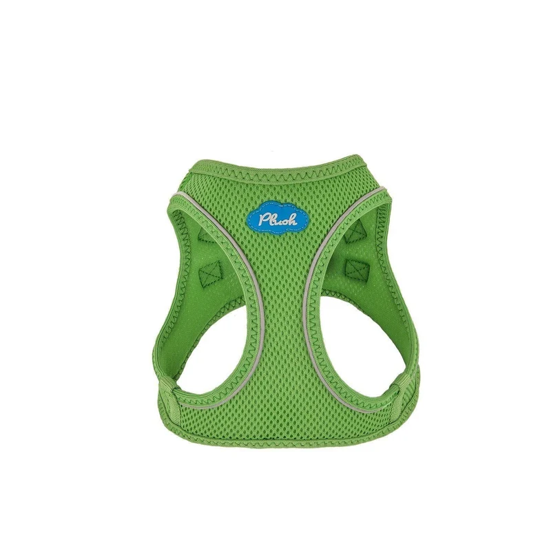Plush Vest Air-Mesh Arnés/Pechera Para Perros Verde
