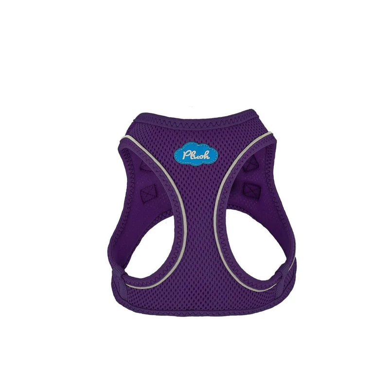 Plush Vest Air-Mesh Arnés/Pechera Para Perros Purpura