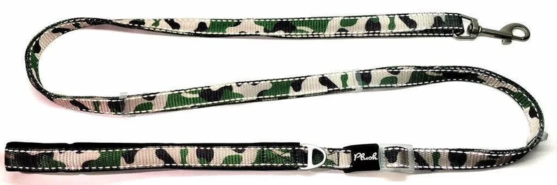 Correa Ajustable Camuflaje Para Perros Marca Plush