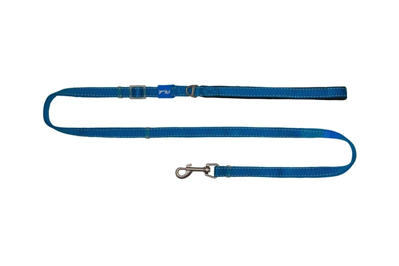 Correa Ajustable Azul Fuerte Para Perros Marca Plush