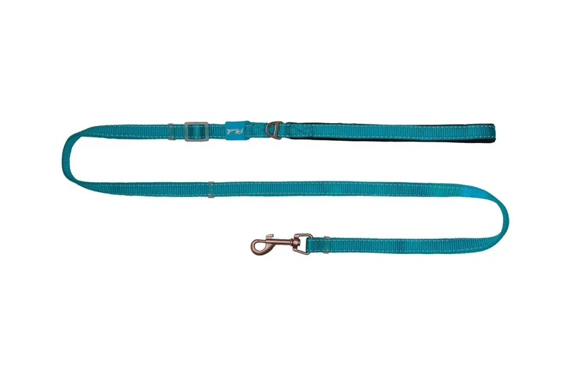 Correa Ajustable Azul Aqua Para Perros Marca Plush