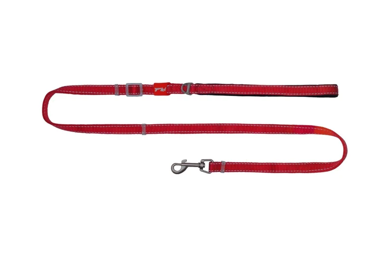 Correa Ajustable Roja Para Perros Marca Plush