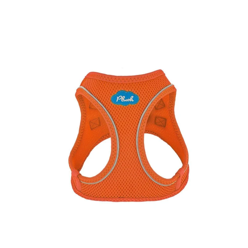 Plush Vest Air-Mesh Arnés/Pechera Para Perros Naranja
