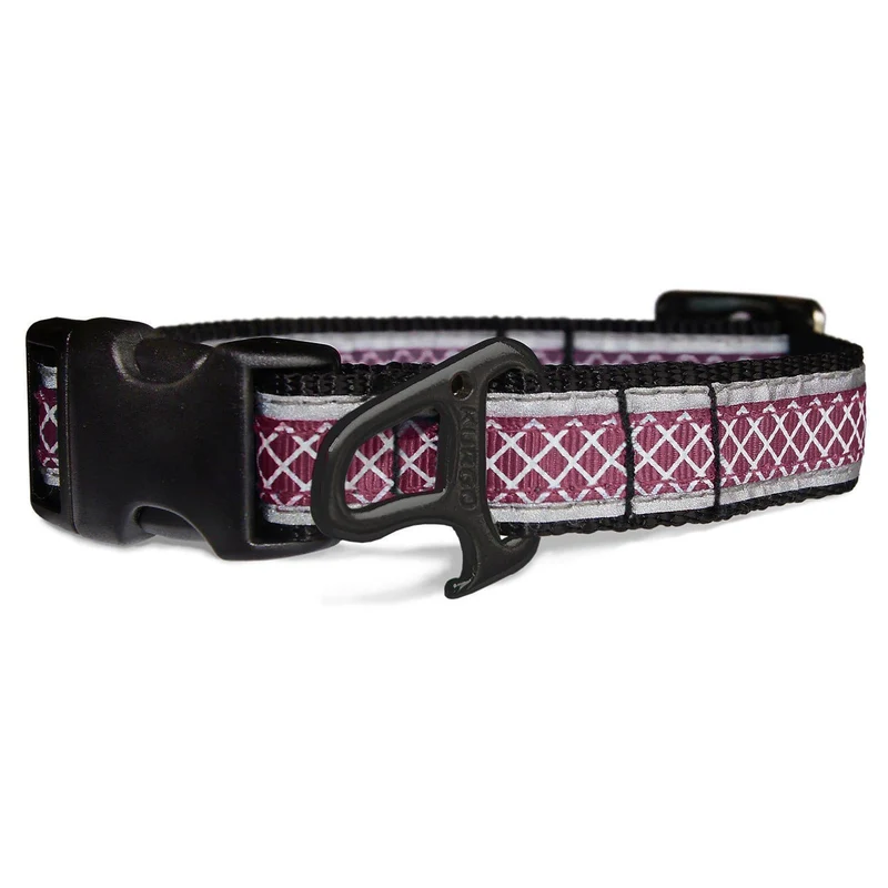 Reflective Wander Collar - Collar p/Perros Vino con Reflejante