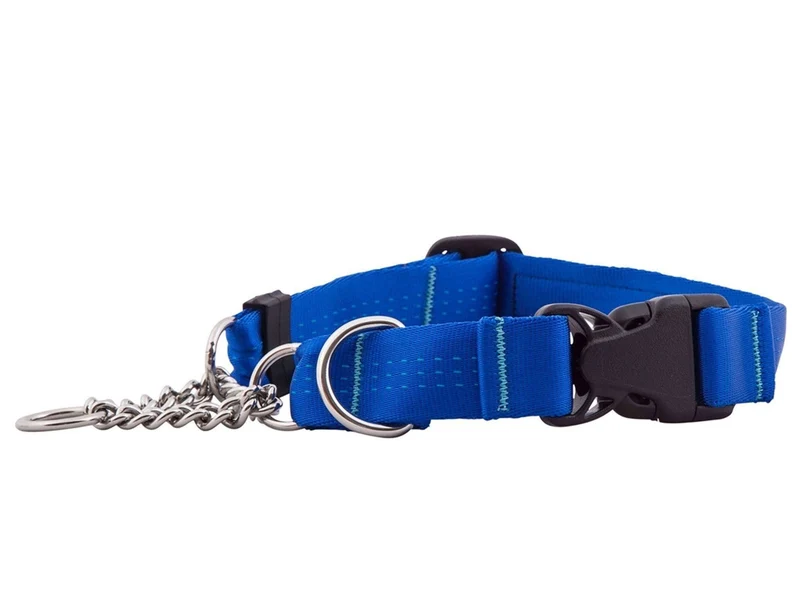 Collar de Entrenamiento Martingale Azul - Technika Quick Release Martingale