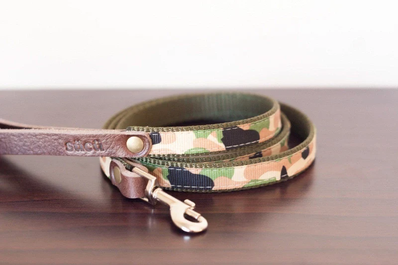 Correa para Perros Sücü® - Camuflajeada de 1/2"