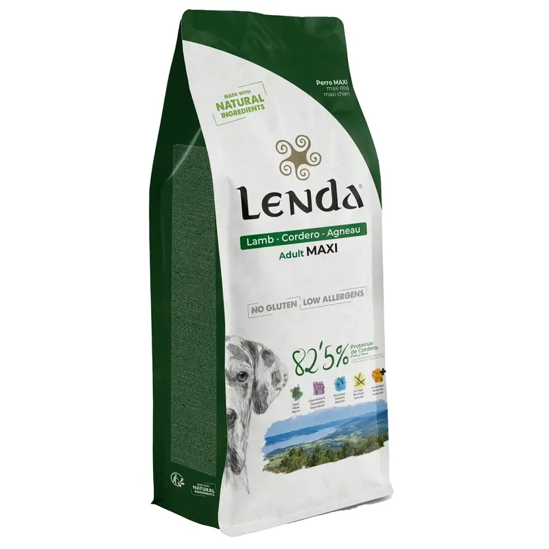 Lenda Perro Adulto Maxi Cordero, 12 kg