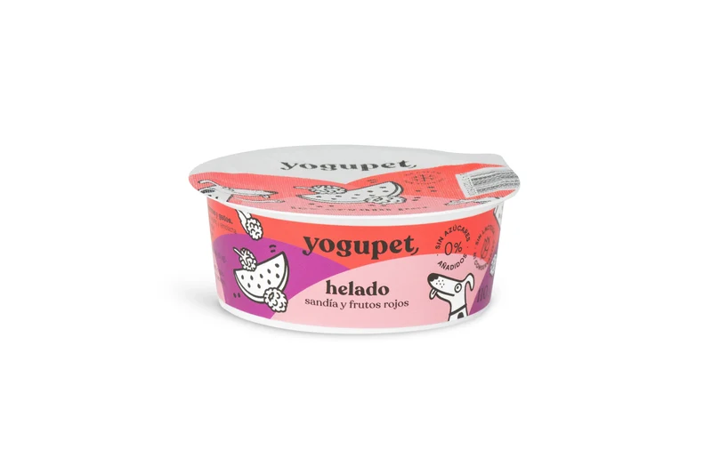 Yogupet Gelado de Frutos Vermelhos para Cães/Gatos 4X110Gr