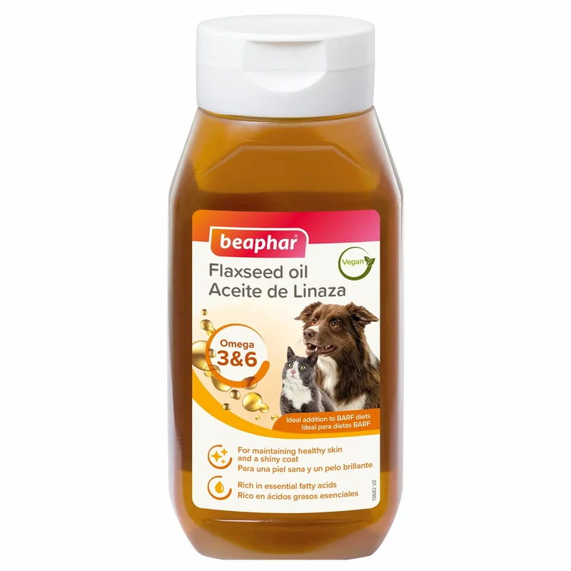 Beaphar Aceite De Linaza, 430 ml