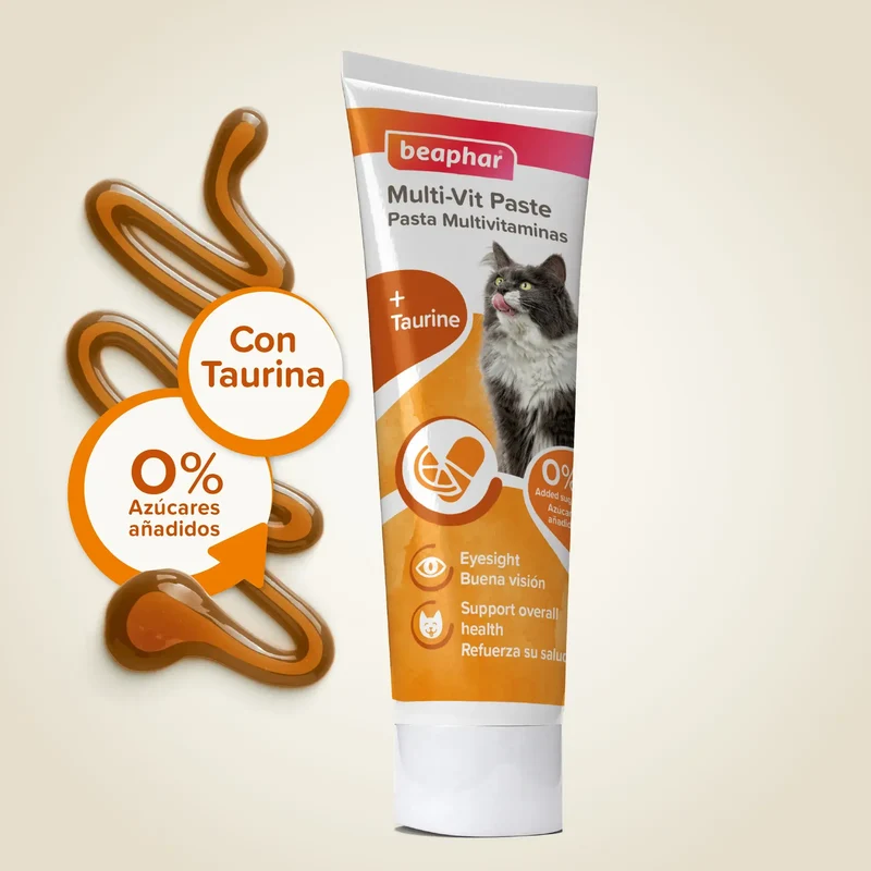Beaphar Pasta Multi Vitaminas Gato, 100 gr