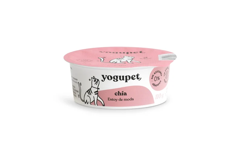 Yogupet Classic Cat Iogurte de Chia para gatos 4X110Gr