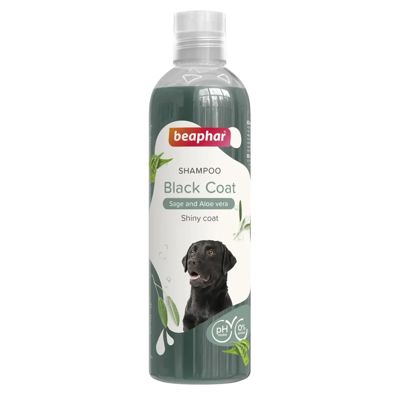 Champô Beaphar para Cães de Pelo Preto, 250 ml